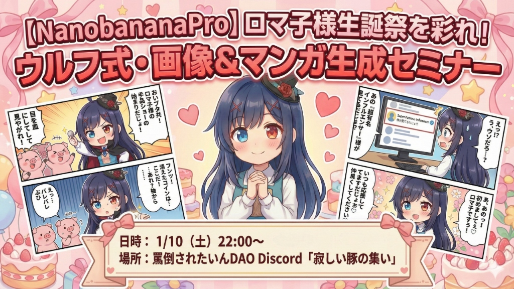 NanobananaPro セミナー